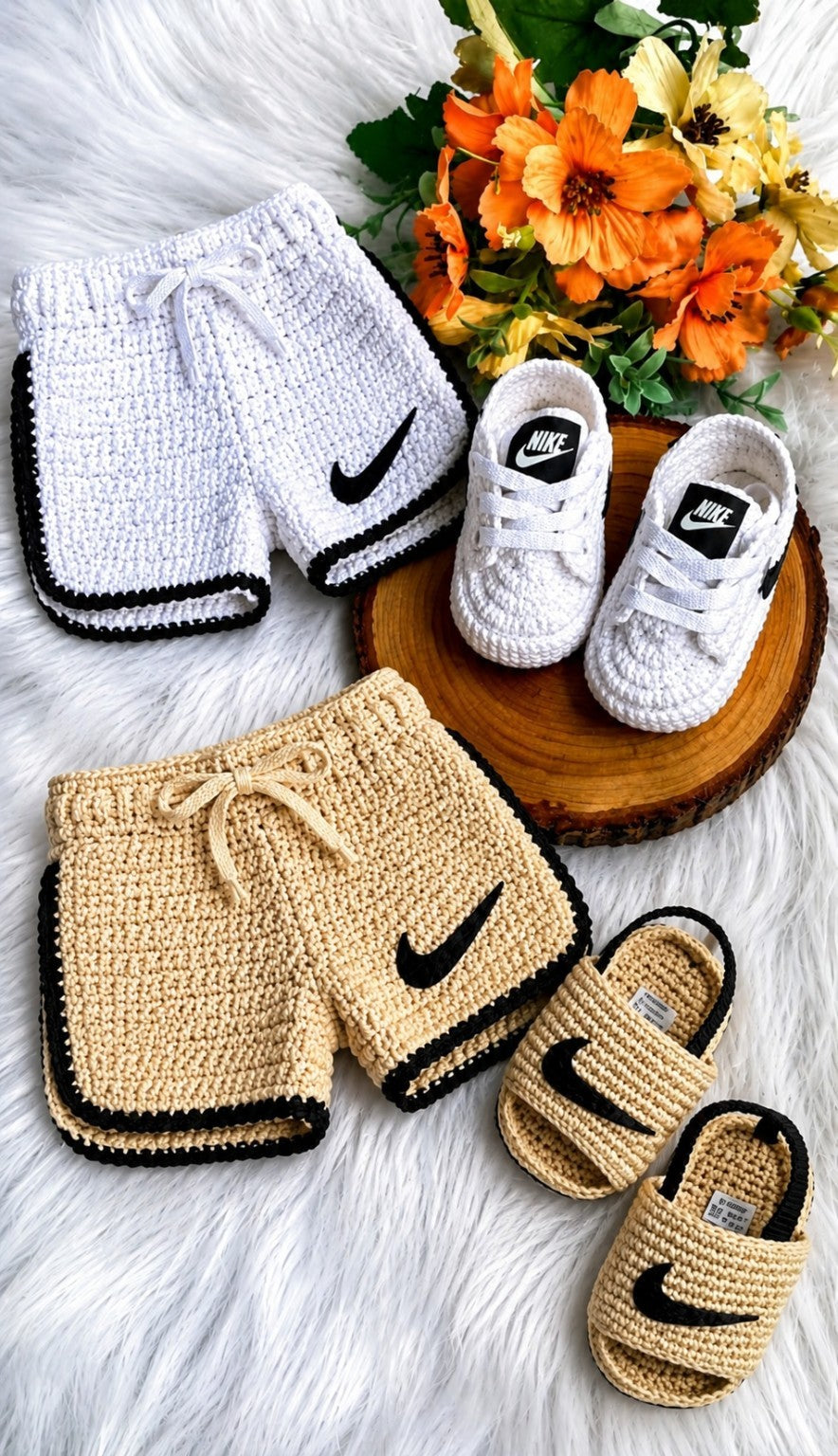 Sporty Crochet Baby Set