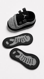 RETRO INSPO CROCHET SHOE SOLE SET OF 2