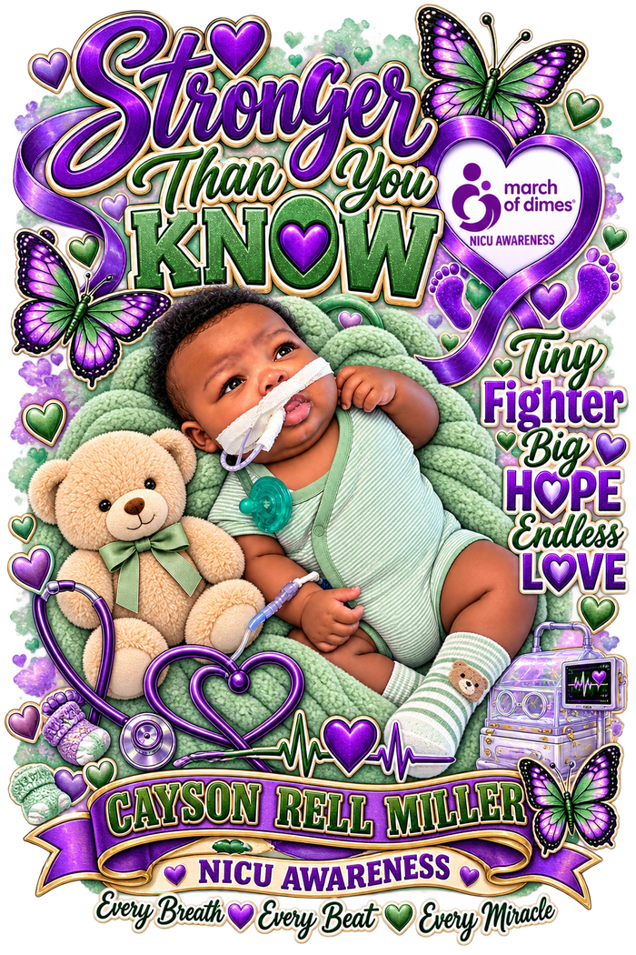 Supporting Caysons NICU JOURNEY