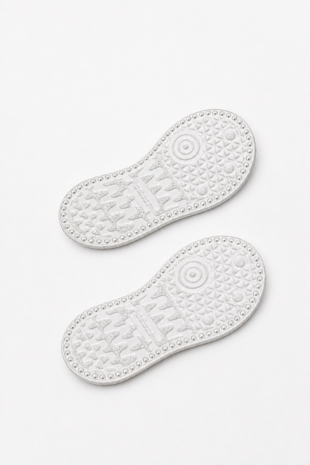 SAMBA INSPIRED CROCHET SOLES SET OF 2(70 stitch around CT)