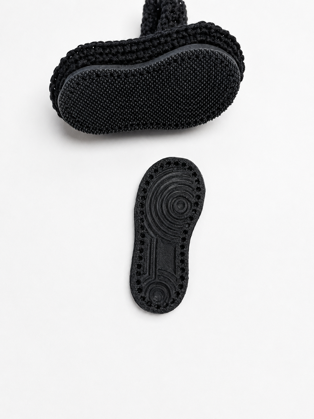 A-F1 INSPIRED CROCHET RUBBER SOLES SET OF 2