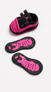 RETRO INSPO CROCHET SHOE SOLE SET OF 2