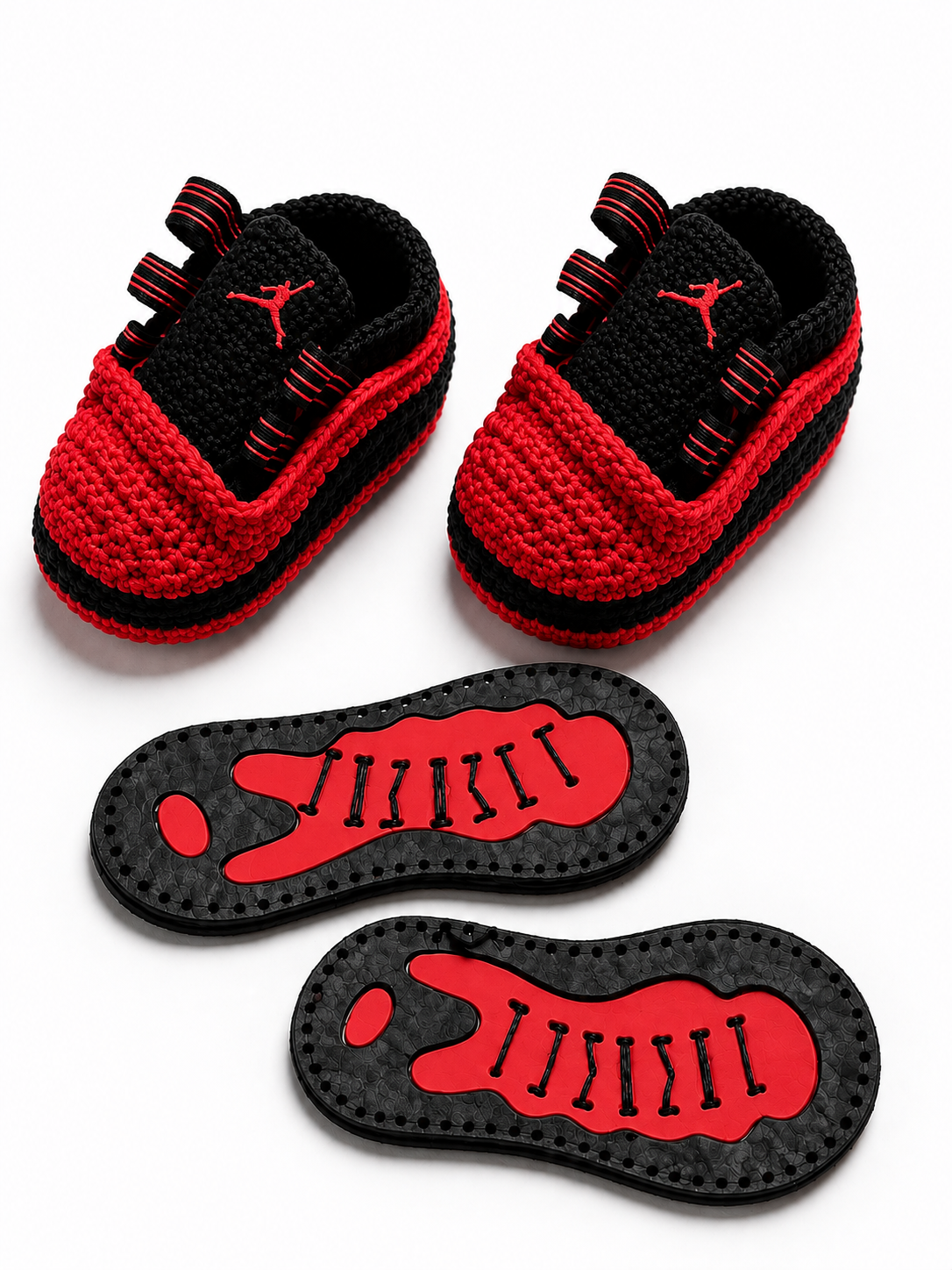 RETRO INSPO BABY CROCHET SHOES