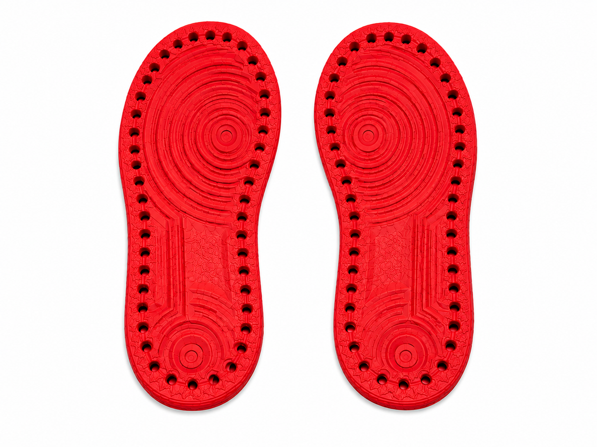 A-F1 INSPIRED CROCHET RUBBER SOLES SET OF 2