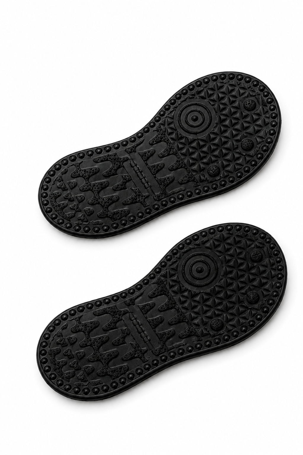 SAMBA INSPIRED CROCHET SOLES SET OF 2(70 stitch around CT)