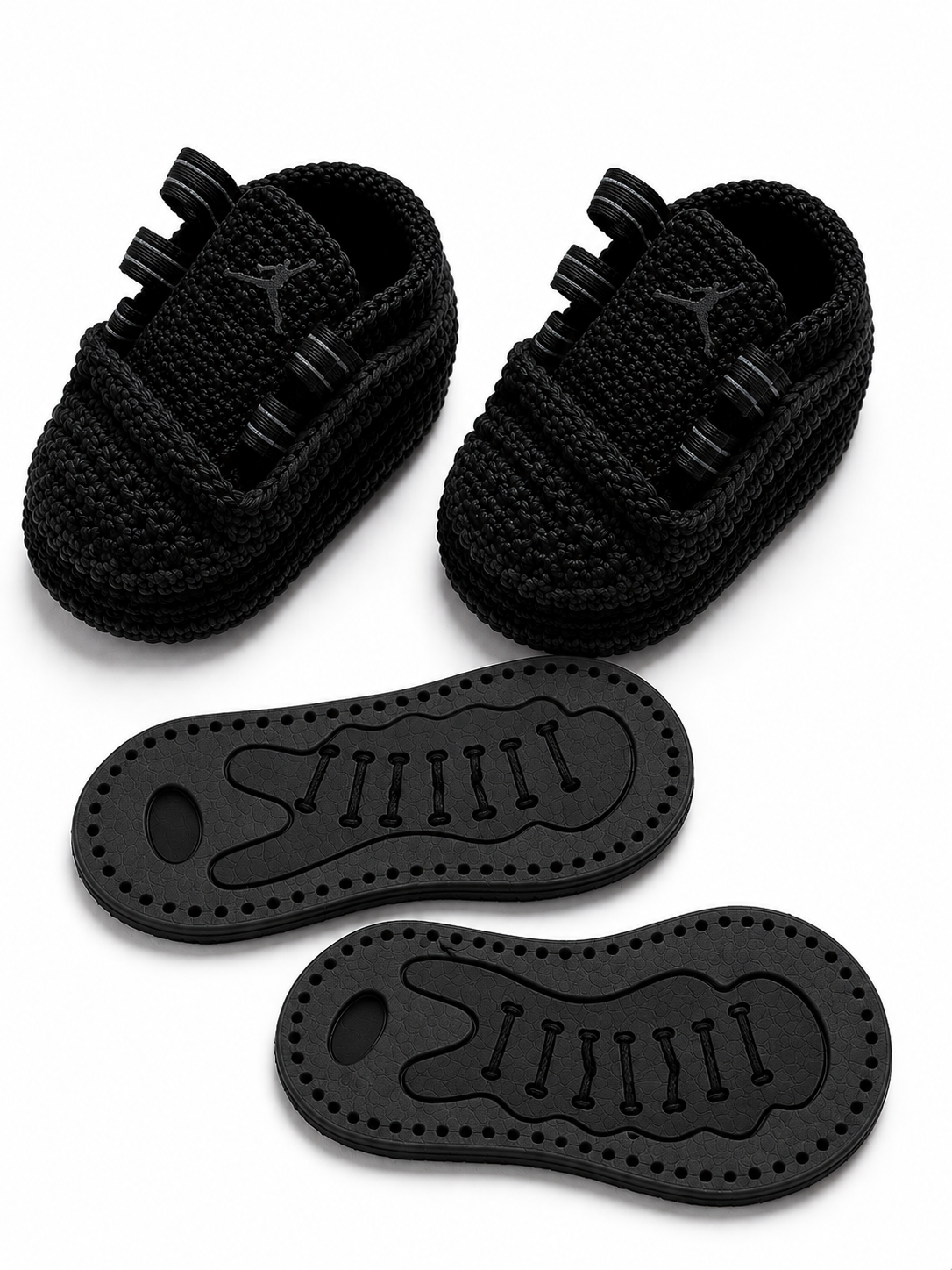 RETRO INSPO BABY CROCHET SHOES
