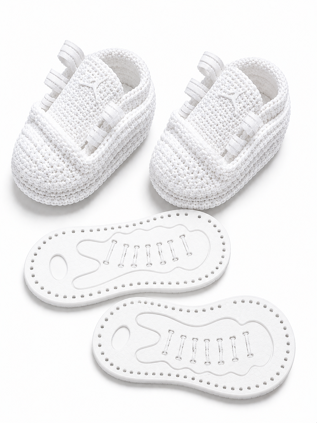 RETRO INSPO BABY CROCHET SHOES