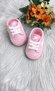 Handmade Crochet Baby Runner Sneakers