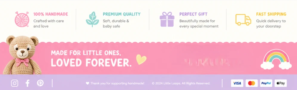 Made for little ones loved forever
